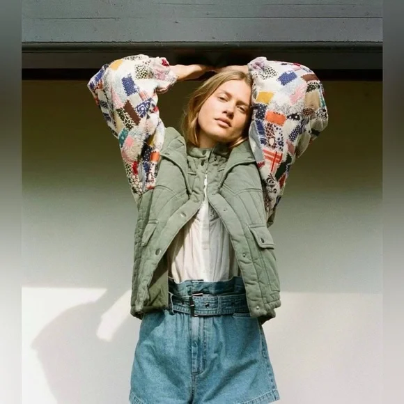 NWT $545 Sea New York Harlow Quilted Jacket Coat - Picture 2 of 9